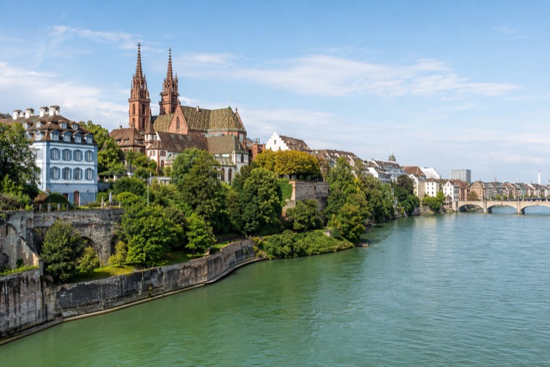 Stadtansicht von Basel