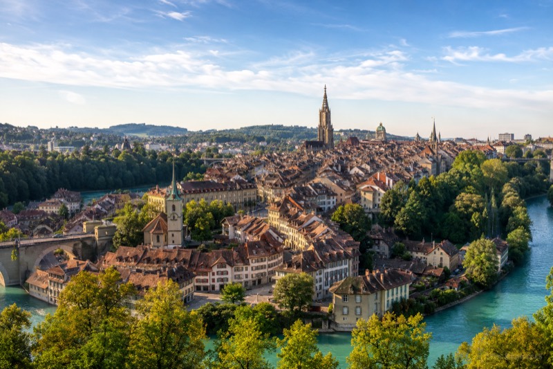 Stadtansicht von Bern