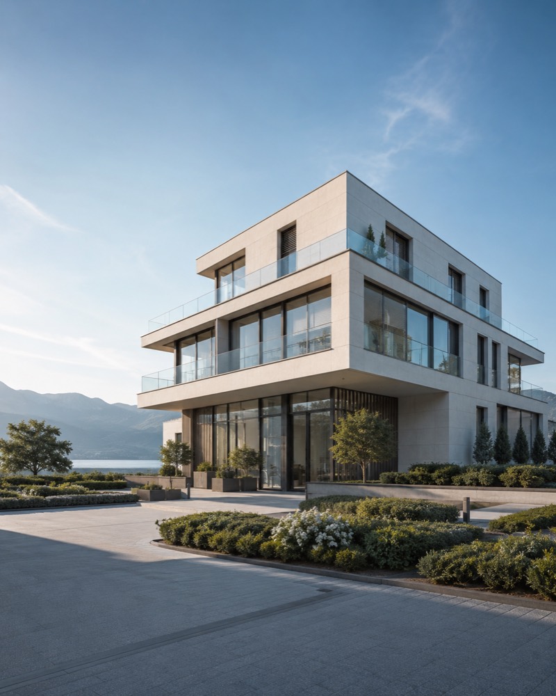 Moderne Immobilie am See